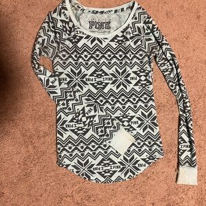 PINK Victoria's Secret Women's Patterned Top